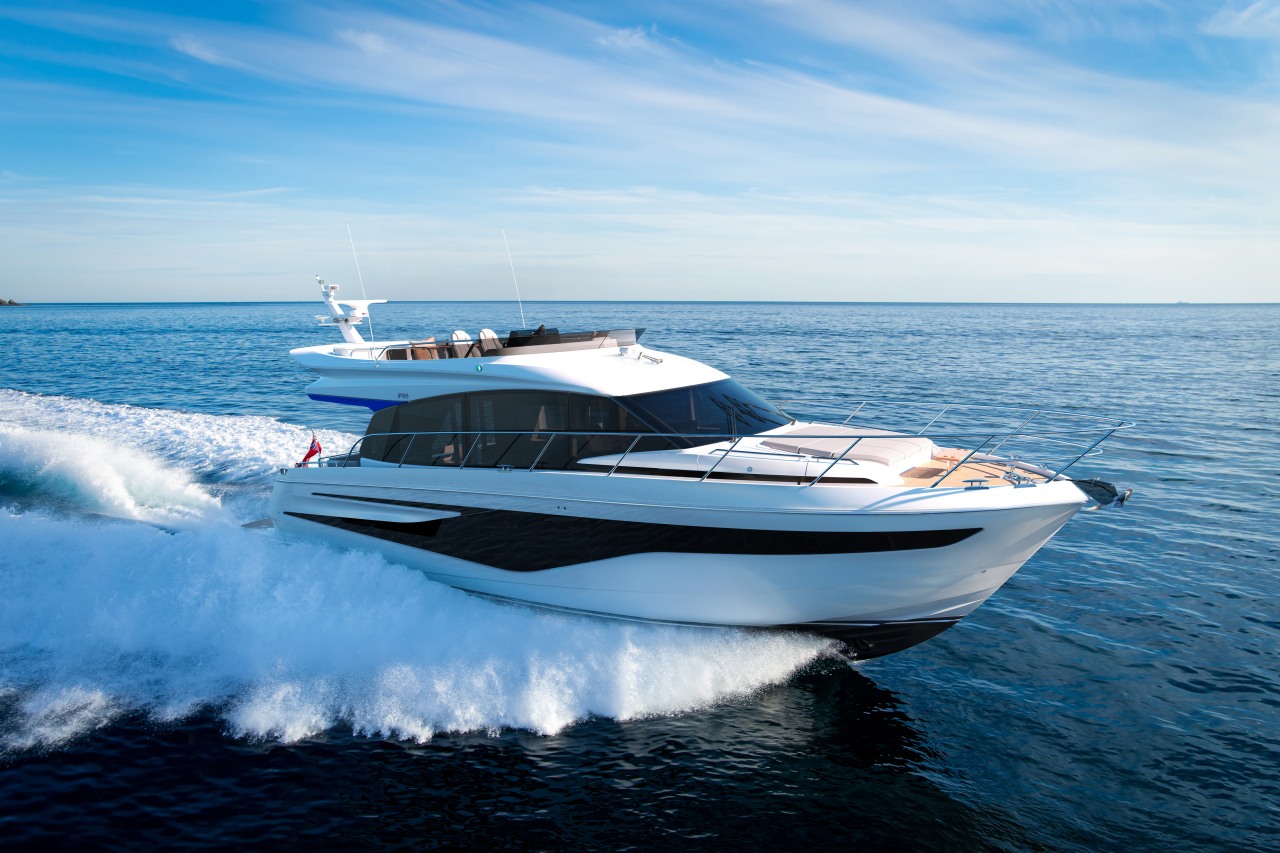 PRINCESS YACHTS PRESENTS THE NEW F54: A FRESH DEFINITION OF LUXURY, SPACE, AND PERFORMANCE